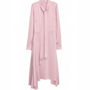 H&M Ladies Powder Pink Satin Dress Size 4